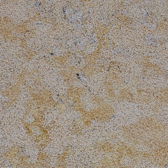 Yellow Smaala bush-hammered